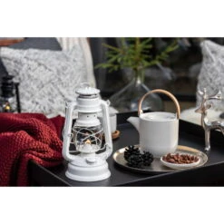 Feuerhand Sturmlaterne 'Baby Special 276', Reinweiß, 26,5 X 13,5 X 15 Cm -Madison Verkäufe 3990100203 feuerhand sturmlaterne 1 1 121862