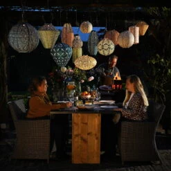 Solarlaterne 'Balloon 30', Grün, Ø 30 X 30 Cm -Madison Verkäufe 72462 lumiz cover2 123927 11