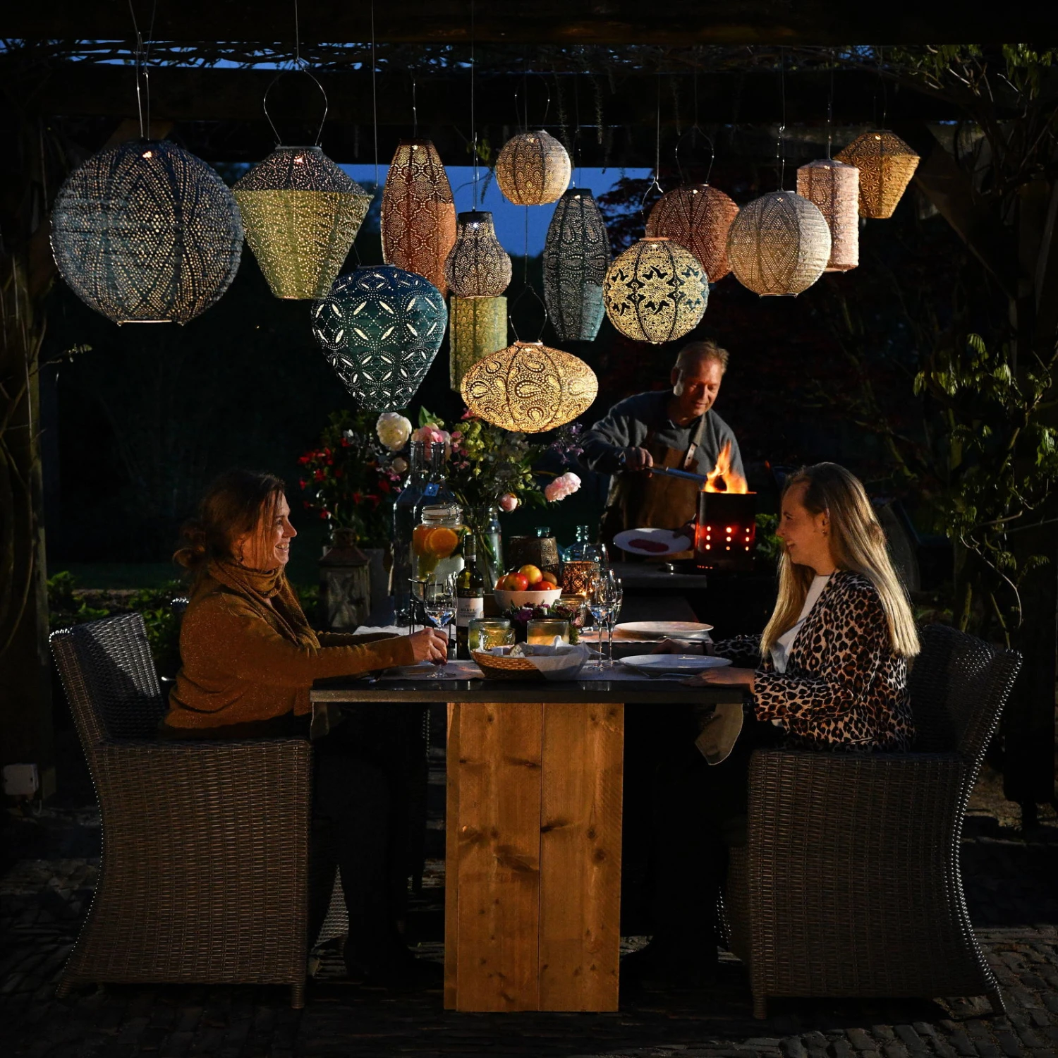 Solarlaterne 'Balloon XL', Helltaupe, Ø 35 X 50 Cm 13 Solarlaterne 'Balloon XL', Helltaupe, Ø 35 X 50 Cm – Bild 11