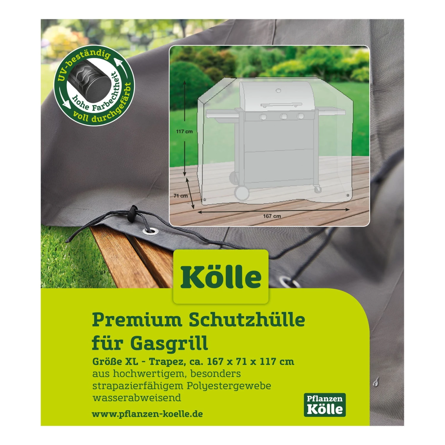 Kölle Gasgrill-Schutzhülle Für Weber Gasgrill Prestige 500, Gen.IIE-410, Gen.IISP-435 3 Kölle Gasgrill-Schutzhülle Für Weber Gasgrill Prestige 500, Gen.IIE-410, Gen.IISP-435