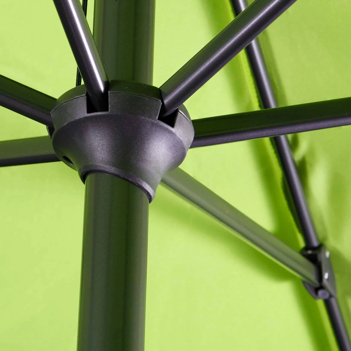 Doppler Kurbelschirm 'Basic Lift 300 Neo', Ø Ca. 300 Cm, Natur 4 Doppler Kurbelschirm 'Basic Lift 300 Neo', Ø Ca. 300 Cm, Natur – Bild 2