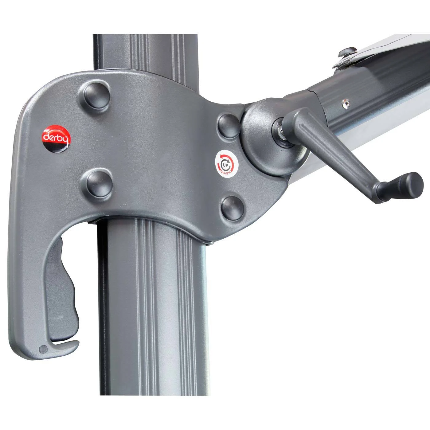 Doppler Pendelschirm 'Ravenna 400', Um 360° Drehbar, Ø 400 Cm 6 Doppler Pendelschirm 'Ravenna 400', Um 360° Drehbar, Ø 400 Cm – Bild 4