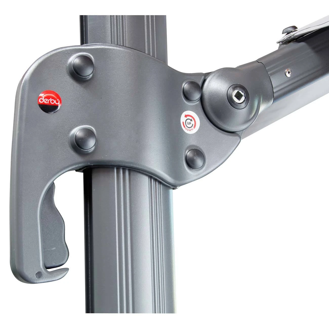 Doppler Pendelschirm 'Ravenna 400', Um 360° Drehbar, Ø 400 Cm 5 Doppler Pendelschirm 'Ravenna 400', Um 360° Drehbar, Ø 400 Cm – Bild 3