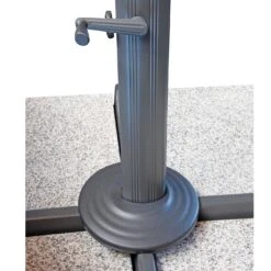 Doppler Pendelschirm 'Ravenna 400', Um 360° Drehbar, Ø 400 Cm, Natur -Madison Verkäufe Ravenna 400 Schwenkmechanik 67460