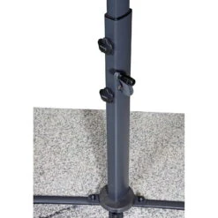 Doppler Pendelschirm 'Ravenna Smart 300', Um 360° Drehbar, Ø 300 Cm 11 Doppler Pendelschirm 'Ravenna Smart 300', Um 360° Drehbar, Ø 300 Cm -Madison Verkäufe Ravenna smart 300 detail Standfuss 67465